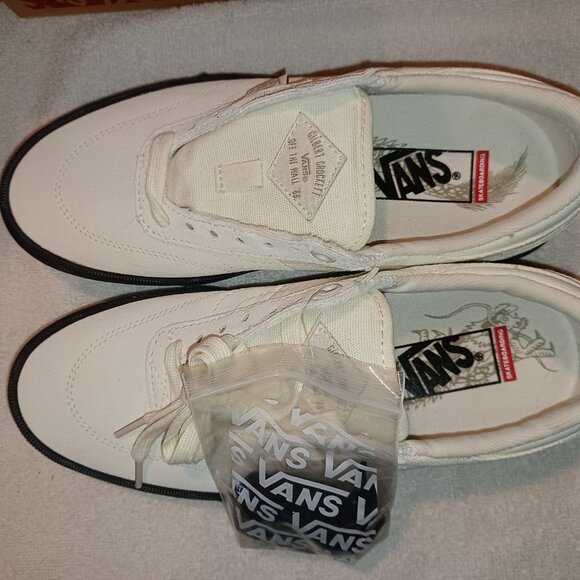 Vans Men's 6.5/Women's 8 Gilbert Crockett Pro Antique White/Black VN0A5JIF86H - Picture 7 of 12